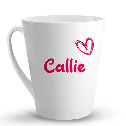 Makoroni - Callie Name - 12 Oz. Ceramic LATTE MUG Coffee Drinking Cup, DesI79