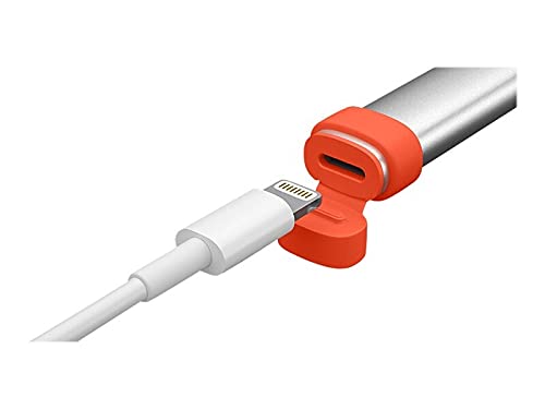 Logitech Crayon Stylet numérique pour iPad (avec ports USB-C) doté de la technologie Apple Pencil, précision au pixel près et pointe intelligente dynamique avec charge rapide par USB-C - Argent