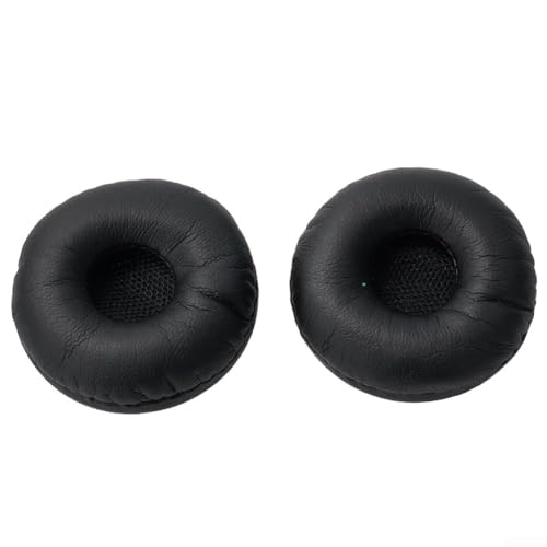 Replacement Leatherette Ear Cushions for Plantronics Headsets Fits Models CS540/545 and WH500 with Comfortable Padding
