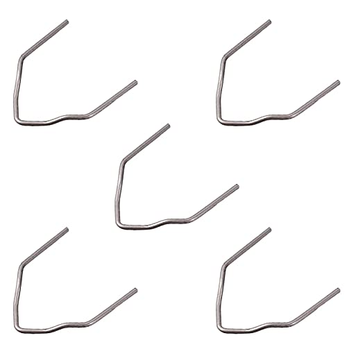 TKOWTB 1000Pcs Hot Staple Repair Machine Plastic Welding Hot Stapler Auto Bumper Repair Pre Cut for All Cars Right Angle 0.8mm