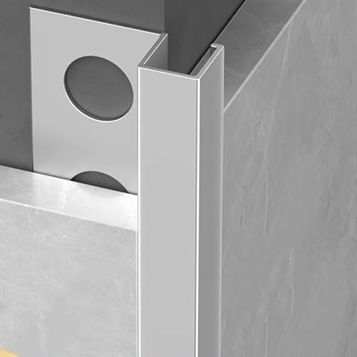 Dekoratives Winkelprofil für Boden- und Wandkanten, mattes Finish für eleganten Schutz