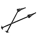 RC Car Drive Shaft,2Pcs Steel Front Rear CVD Drive Shaft Upgrade Parts Weihnachten for Losi 1/10 Lasernut U4 Tenacity Off Road Vehicle Car Model Parts