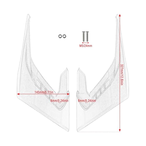 Ailerons dynamiques CB650R pour optimiser l'appui aérodynamique