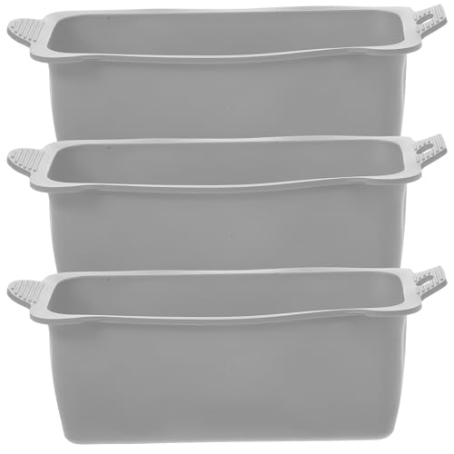 STOBAZA Catcher Grease Cup Liners Oil Drip Pan Silicone Liner Set for Grill Accessories