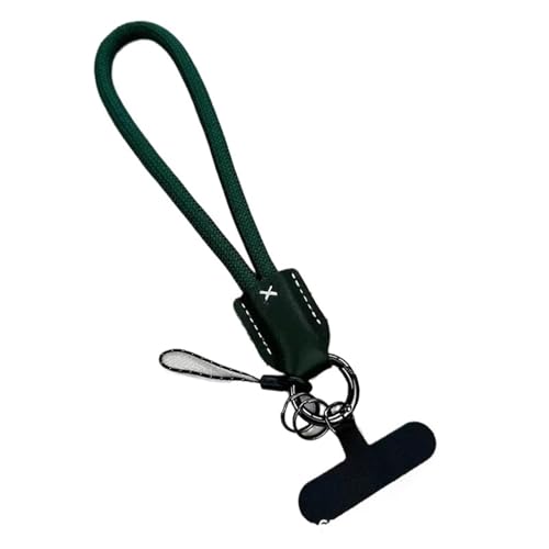 Colgante resistente para teléfono móvil con cordón de muñeca de nailon para senderismo