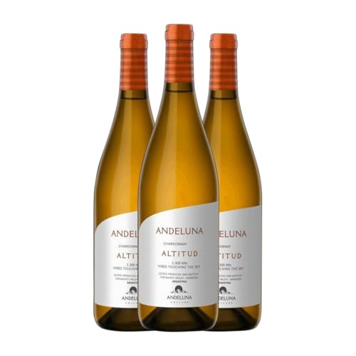 Pack de 3 Botellas de Andeluna Altitud Chardonnay 75 cl – Vino Blanco de Tupungato Pack de 3 Botellas de Andeluna Altitud Chardonnay 75 cl – Vino Blanco de Tupungato