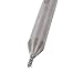 Yosoo HSS CNC 1/8'' 4 Flute Straight End Mill Set - 1/4'' Shank for Wood, Nylon, Aluminum, Steel