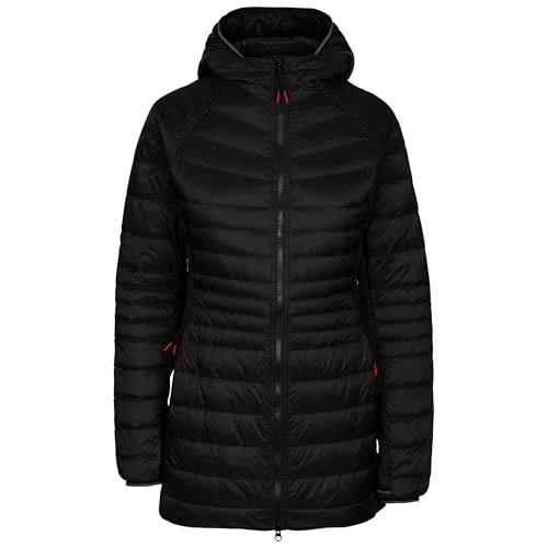 Trespass Womens Down Jacket Padded and Lightweight with Grown On Hood Hub