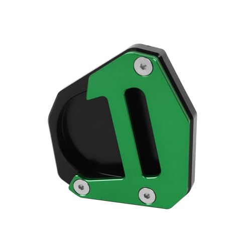 �J���T�L�ɑΉ� KLR650 S �A�h�x���`���[�p ABS 2022-2023 KLR 650 2009-2018 �L�b�N�X�^���h�����X�^���h���������L�΂��T�|�[�g�v���[�g�p�b�h(Green)