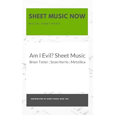Am I Evil? Sheet Music