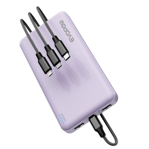 Evopow Portable Charger, 10000mAh Power Bank, Travel Battery Pack - image 1