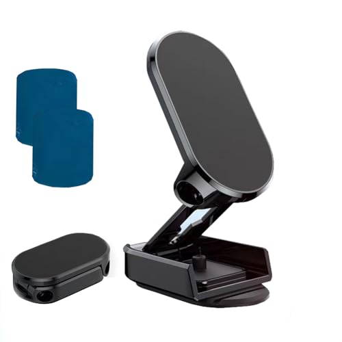 JXBCGAL Porta Cellulare Auto, Supporto Magnetico del Telefono per Auto, Supporto del Telefono dell'automobile 360 °Rotazione Compatibile con Smartphone Come iPhone,Xiaomi,Huawei