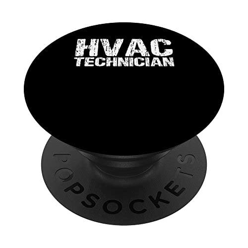 Vintage HVAC Experts Novelty HVAC Tech Technician DAD Men PopSockets Swappable PopGrip