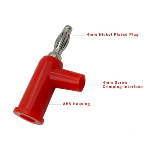 Fiche banane de 4mm sans soudure pour une connexion empilable stable et rapide - 7