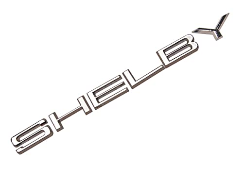 Drake Shelby Chrome Letter Set