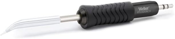 Weller RTUS Ultra Soldering tip, conical bent, Ø 0.8 mm | Compatible with WXsmart Stations WXS2020, 2022 & 2016 | T0050112599