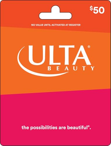 Ulta Beauty Physical Gift card - $50
