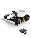 MAMMOTION LUBA mini 2 AWD 1000 Robot Tagliaerba per 1000m², Visione AI Tri-Camera e Posizionamento NetRTK, Mappatura Automatica, DropMow, Pendenza 80%, Altezza di Taglio 20-65mm