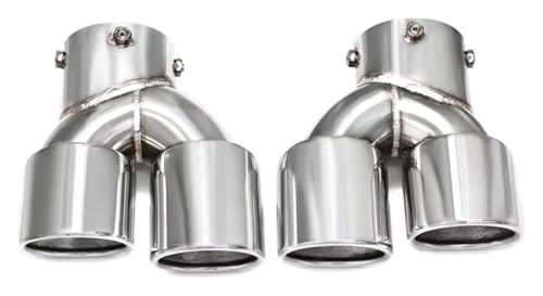 Tuyau d'échappement pour BMW G20 M340i 2019-2022 embouts doubles MPE argent