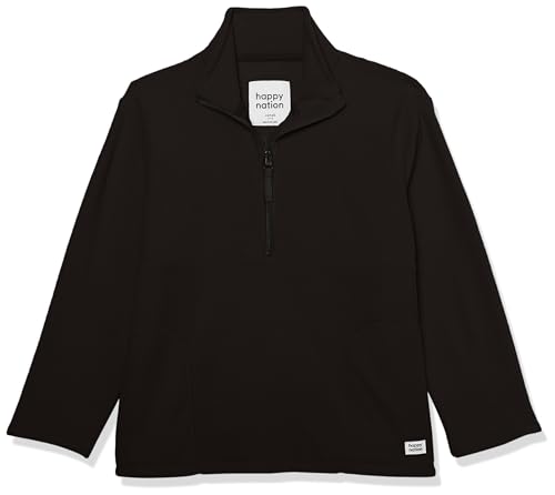 Happy Nation Girls Polar Fleece Half Zip