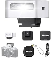 Amazon | ZF08 カメラフラッシュ - 440 フルパワーフラッシュ/GN16
