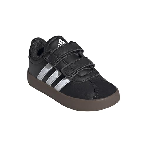 Image of adidas Boys Vl Court 3.0 Slip On Sneakers Shoes Casual - Pink, White