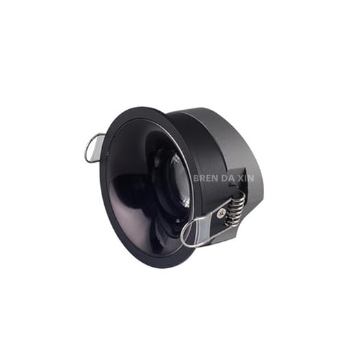 �����\�ȉ��^�A���`�O���A LED �_�E�����C�g COB �X�|�b�g���C�g AC85V-265V �Ƒ��̃��r���O���[���ƐQ���̏Ɩ��d��(Warm White 3000K,Gun black cup,10W Dimma ble)