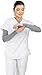 NY Threads Womens Under Scrub Slim Fit Long Sleeve T-Shirt Underscrub Comfort Tee, X-Large, Light Grey