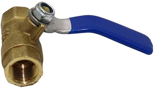Raccordi filettati Raccordi per tubi in ottone Filettatura femmina da 1/4" Valvola a sfera in ottone Connettore rapido Giunto per irrigazione da giardino Raccordo per tubo in rame Adattatore accoppi