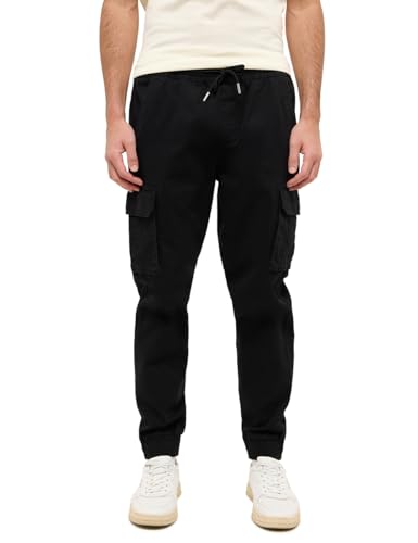Jeans Cargo Homme MUSTANG Style Paris pantalon jogger en denim bleu