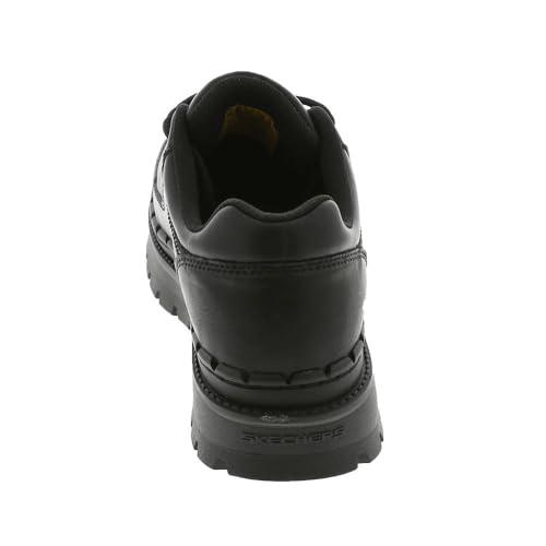 Skechers Skechers Women's Work Lace Up Platorm Jammers SR Zesi, Black, 7.5
