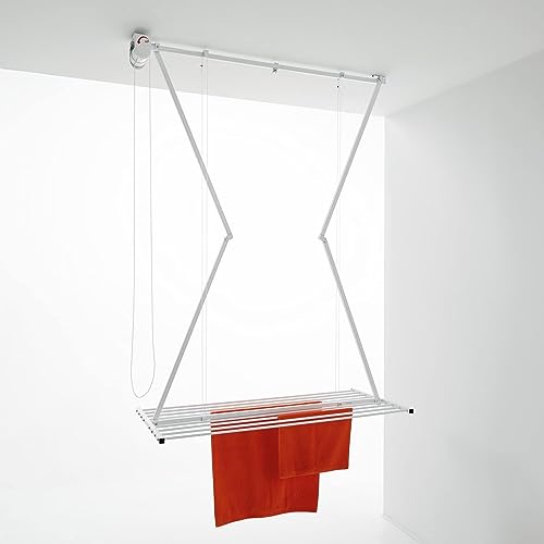 Wäscheleine Ausziehbar KADAX Deckenwäschetrockner, Wäschetrockner Für Die Decke It 5 Stangen Leifheit Wäschespinne