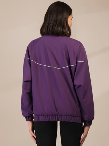 Image of CHKOKKO Sunscreen Jacket for Women Zipper Sports Jacket | UV Protection | Sun Protective | Lightweight Water Resistant | Riding Biker | Outdoor Travel Gym Running