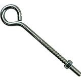Hard-to-Find Fastener 014973454418 Eye Bolts, 5/16-18 x 6-Inch, 10-Piece