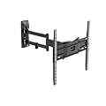 Meliconi Slimstyle Plus 400 SDR, Supporto TV Parete 40''-82'' VESA 200-300-400, Portata Max 30g, Rotazione orizzontale ±90° e Verticale +10°/-5°, Fast Block System e Easy Fix Up & Down, Made in Italy