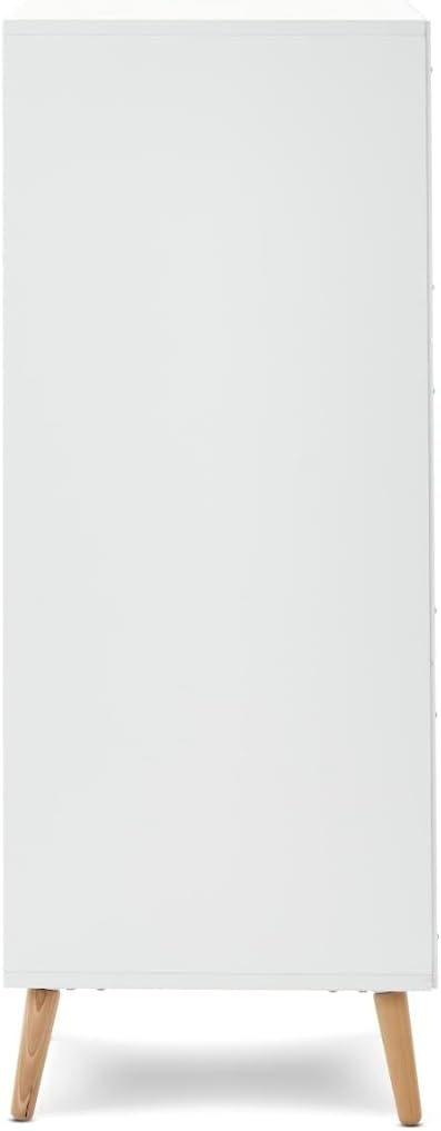 Maya Tall Boy - White with Natural