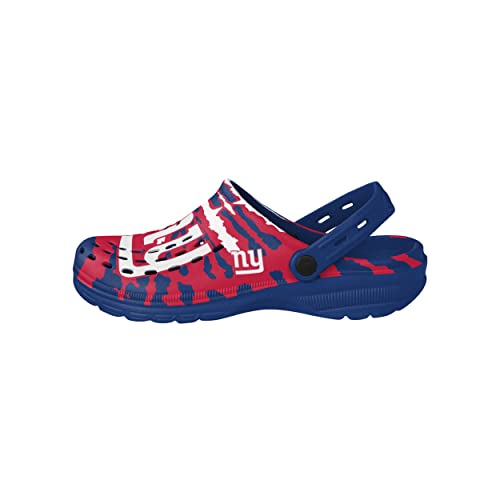 Image of FOCO Mens NFL Team Logo Tie-dye Garden Water Sandals Shoes Slipper Clogs with Strap
