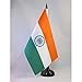 AZ FLAG - Tischflagge Indien - 21x14 cm - Indische Tischfahne 14 x 21 Cm - Flaggen