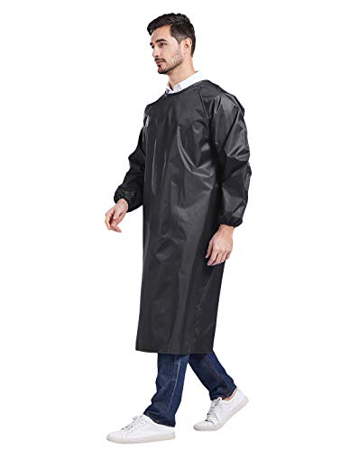 Nanxson Waterproof Apron Long Sleeves Smock Overalls Work Apron for DishWashing, Lab Work, Dog Grooming, Cleaning CF3015