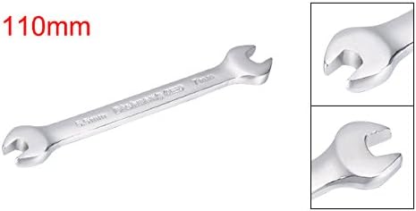 Miniatura 2 de Uxcell Llave métrica de doble extremo abierto 0.217 in x 0.276 in