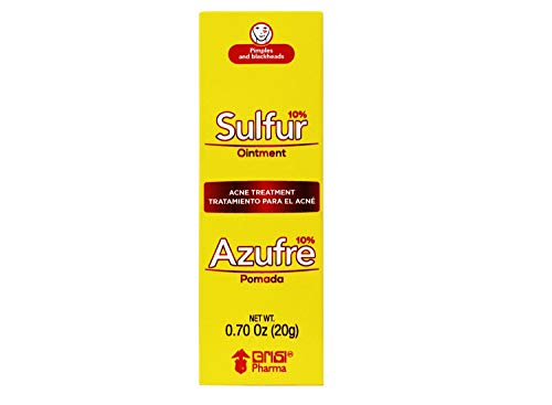 Grisi Sulfur Acne Treatment Ointment | Sulfur Ointment For Severe Acne Treatment, Helps To Clear Up Pimples And Blemishes; 0.70 Ounces #TOP2