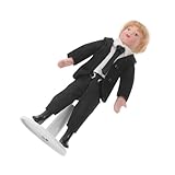 Kleine figuren – tolle dekoration für die sandkastenlandschaft auf dem bauernhof und an anderen orten, puppenhaus-familienfiguren