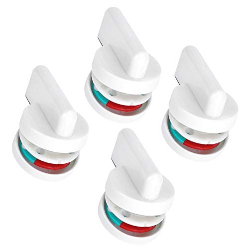 Conjunto de Fechadura de Parafuso de Porta de Plástico Universal Adequado para Portas Divisórias e P