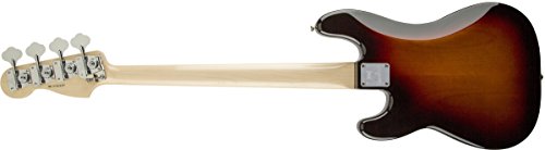 Fender Tony Franklin Fretless Precision Electric Bass Guitar, Ebony Fingerboard, 4-Ply Brown Shell Pickguard - 3-Color Sunburst #TOP1