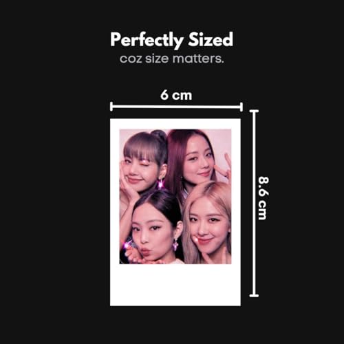 Image of Black Pink Poster | Blackpink Songs Mini Polaroids Kit (Set of 15) | Black Pink's Pink Venom, Born Pink, Lovesick Girls Songs Size (8 x 6 cm) Posters for Phone Accessories, Bedroom, Office