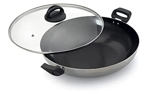 Panela Frigideira Wok Paella 28cm Antiaderente 3,3l Teflon