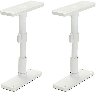 HEIAN SHINDO 家具転倒防止ポール ミニ マットホワイト 取付高さ27~35cm 耐圧200kg UEQ-27W 平安伸銅工業