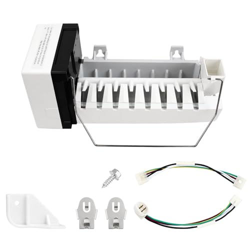 Nurfosttek 4317943 Ice Maker Replacement Kit for Whirlpool KitchenAid Kenmore Replaces Part Numbers W10122496 W10281545 W10190952 833701