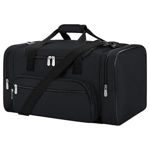 Sports Duffel Bag 26 Inch Travel Gym Duffle – Black