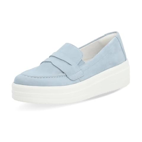 Remonte Women's Loose Insert Slippers, Blue Cover